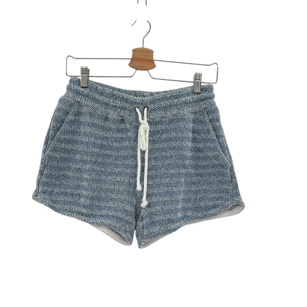 Faherty‎ Whitewater Sweatshorts Shorts Drawstring Blue Size Small